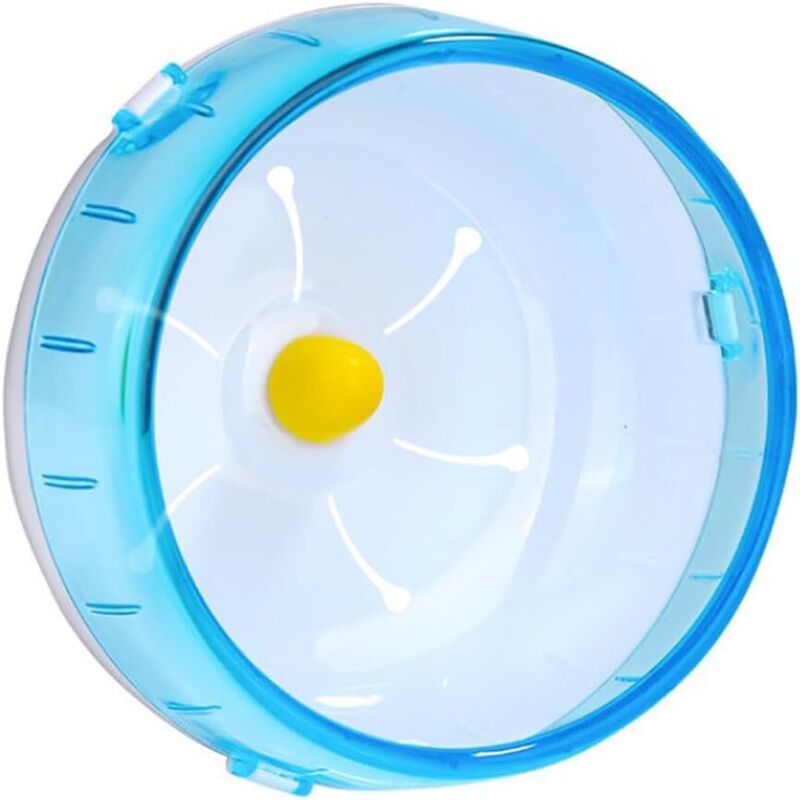 Roue de Course Silencieuse pour Hamster - Exercice et Sport pour Souris, Rat, Gerbilles - 1 Pièce