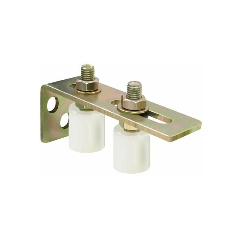 Tonchean - Roue de guidage de rail de porte de cour porte coulissante roue en nylon poulie en nylon industrielle