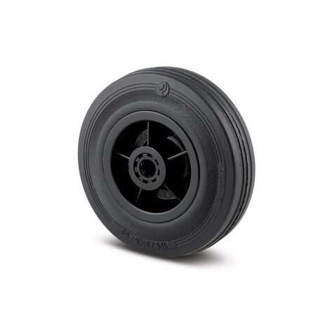 Roue de manutention PVR LM58 - 135 kg - caoutchouc plein - 160 x 40 - TENTE