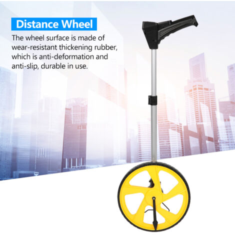 Roue de mesure numérique des distances, géomètres, constructeurs, routes et terrains