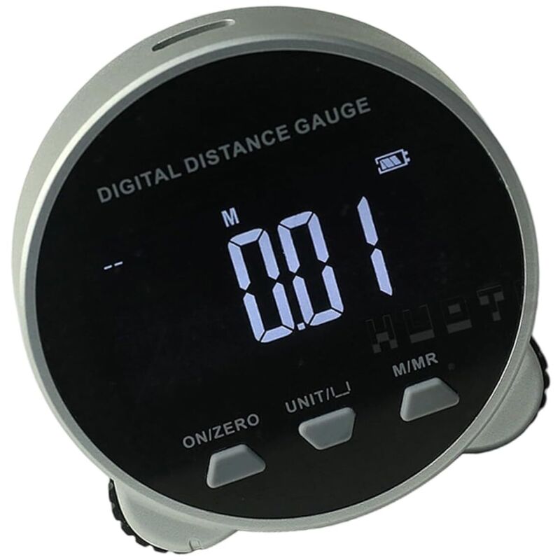 Roue de mesure numérique multifonction avec écran LCD - Outil de mesure de distance de haute précision pour intérieur et extérieur - Étriers Roue de mesure numérique multifonction avec écran LCD - Outil de mesure de distance de haute précision pour intérieur et extérieur - Étriers