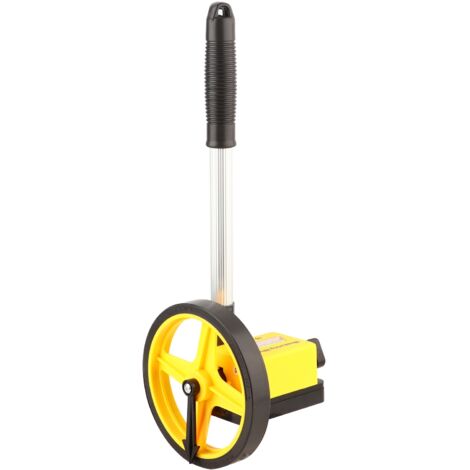 Roue de mesure portable 0  9999,9 m Rouleau de mesure de distance pour une petite roue à usages multiples
