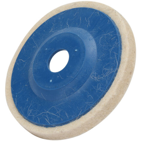 Roue de polissage en laine angulaire 4 pouces, disque feutre pour polissage, lot de 3 pièces