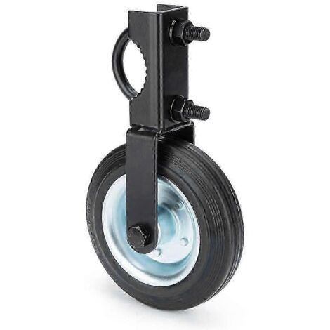Roue de portail de 6 pouces, kit de roulettes robustes pour portail, roue de support pour portail Chai