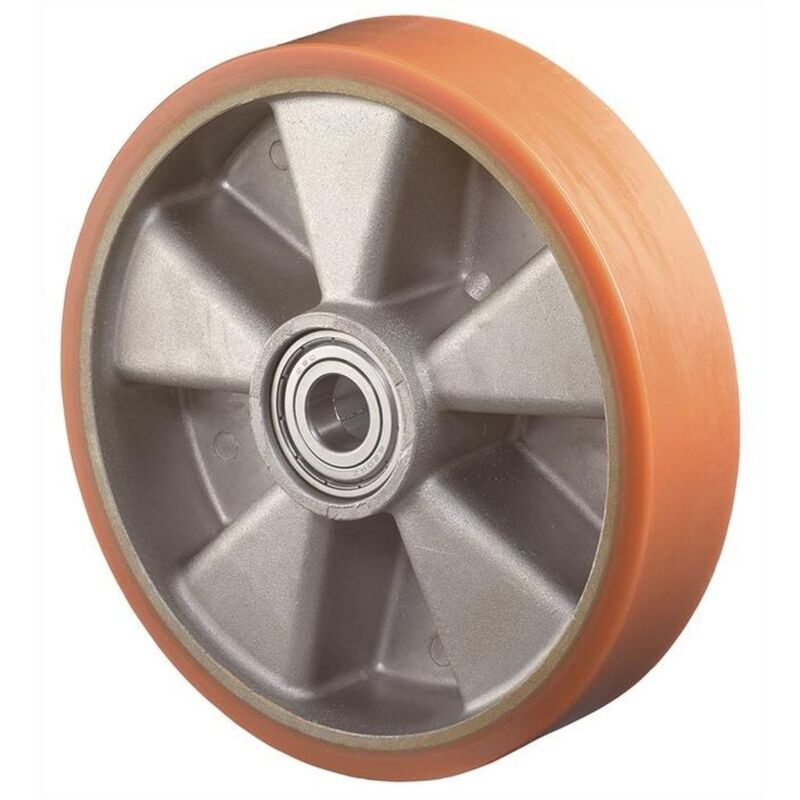 BS Roulettes Roue de secours fonte-polyuréthane Ø 200 mm 800 kg - B90.200