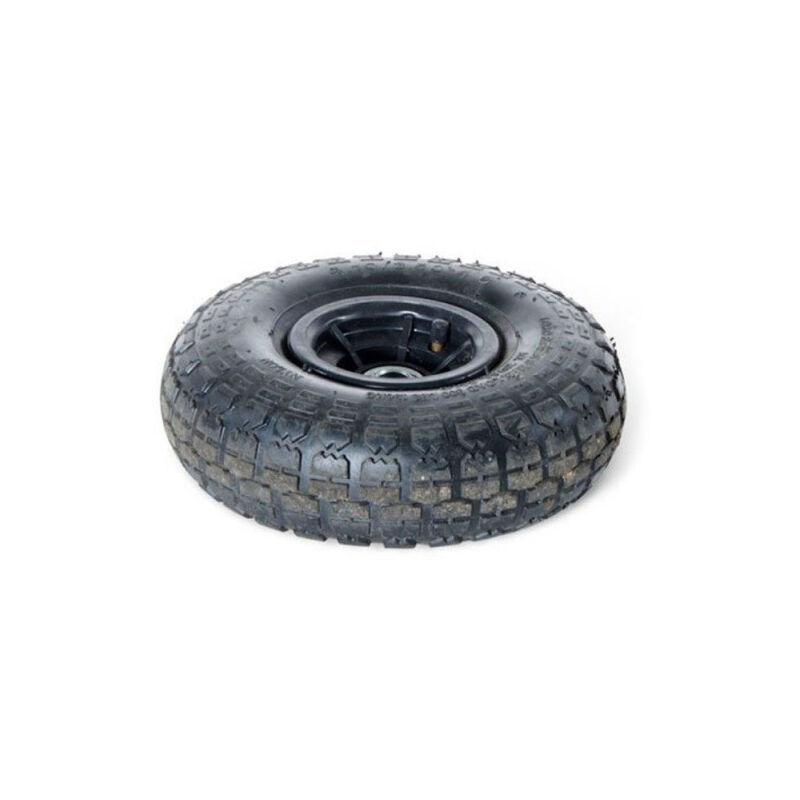 Roue de rechange pneumatique pour chariot basculant 80/4 4 cm Jante en plastique