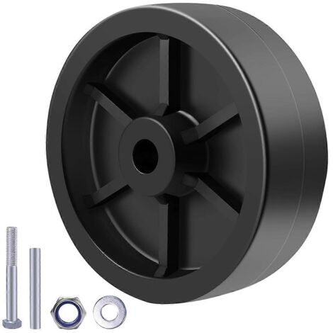 Roue de rechange pour cric de flèche de remorque (1 pièce), comme illustré