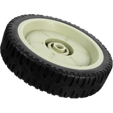 Roue de Remplacement pour Tondeuse à Gazon Hrj216/215/196 Roue Arrière Autoportée en Caoutchouc et Plastique Silencieuse Accessoire de Tondeuse Compatible pour Entretien