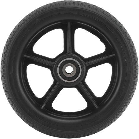 Roue de scooter électrique 6,5 pouces antidérapante increvable en caoutchouc avec moteur pour remplacement