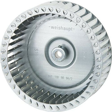 roue de ventilation 157 x 47 Weishaupt 241 110 0804/2