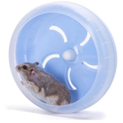 Roue d'exercice - Hamster - 17.5CM - Silencieuse - Installation facile - Sécurisée