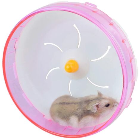 Roue d'exercice pour hamster, jouet de jogging silencieux de 18 cm, accessoire pour cage de hamster nain