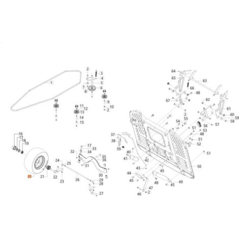 ROUE D'ORIGINE EMAK AK457692