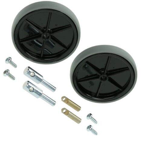 Roue d'origine pour aspirateur Nilfisk – Lot de 2 roues – Modèle 12009300 – Remplacement pour maniabilité améliorée