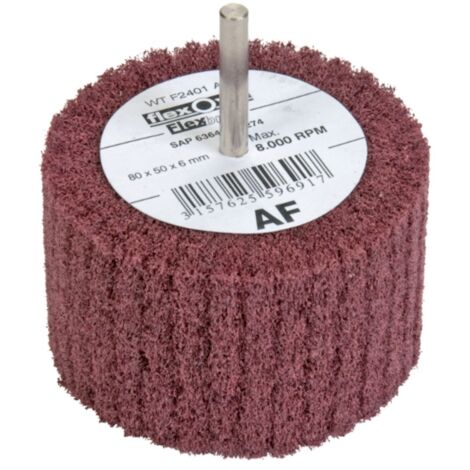 Roue en abrasif incorporé FLEXBRITE - Ø 80 - Grain 4 (fin) - FLEXOVIT