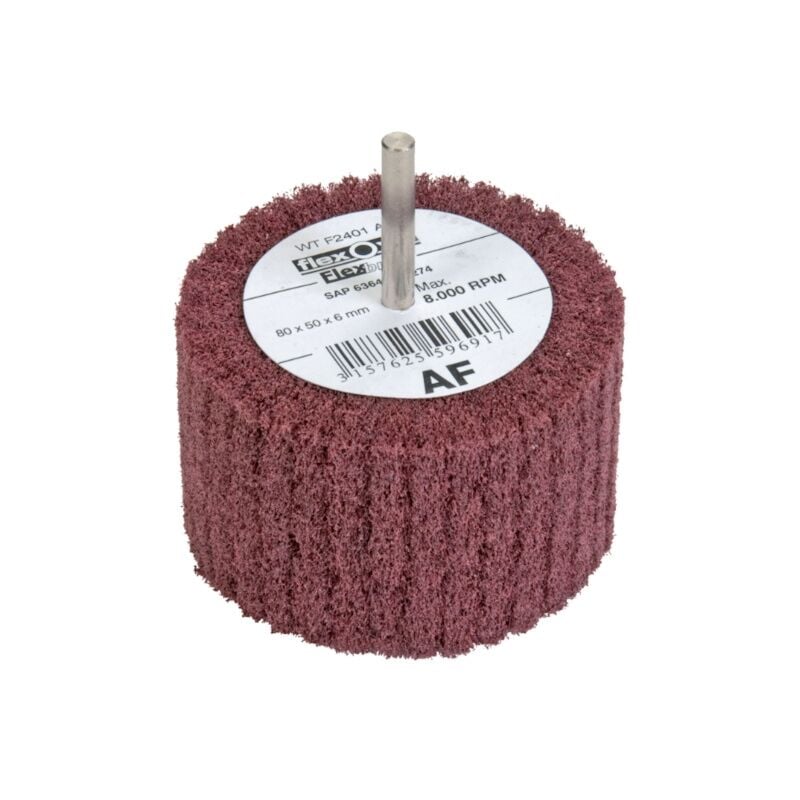 Roue en abrasif incorporé flexbrite - ø 80 - Grain moyen Flexovit