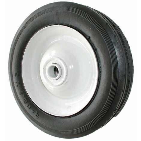 Roue en acier à moyeu centré universelle - diamètre extérieur 152mm - largeur 38mm - longueur moyeu 44,5mm - alésage 12,7mm