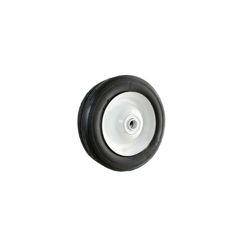Roue en acier à moyeu centré universelle - diamètre extérieur 203mm - largeur 44mm - longueur moyeu 50,8mm - alésage 12,7mm