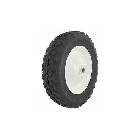 Roue En Acier à Moyeu Déporté Universelle - ø: Ext: 203mm, Alésage: 12,7mm - Largeur: 38mm - Long Moyeu: 35mm - Profil Diamant