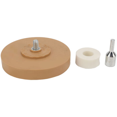 Roue en caoutchouc pour décapage peinture voiture, outil pneumatique pour enlever autocollants et adhésifs.