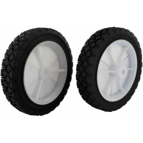 Roue en plastique à moyeu déporté 178 mm – Profil diamant – Alésage 12,7 mm – Largeur 38 mm – Adaptable pour divers équipements – Greenstar