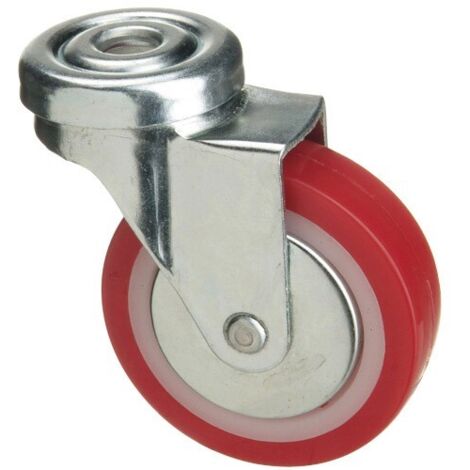 Roue en polyuréthane à travers 40 mm.
