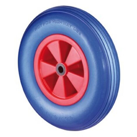 Roue en polyuréthane, diamètre 400 mm, capacité de charge 200 kg - D16.400