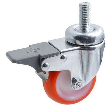 Roue en polyuréthane M10+F 50X18 369102 Tr