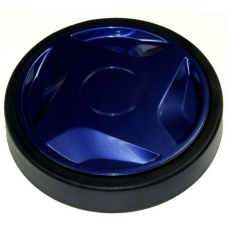 Roue + enjoliveur bleu