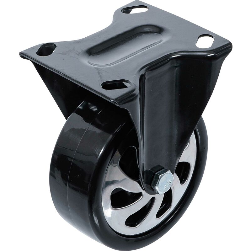 Bgs Technic - roue fixe avec plaque de montage pour art. 4107, 4204, 4205, 4206, 4199 bgs 4107-4