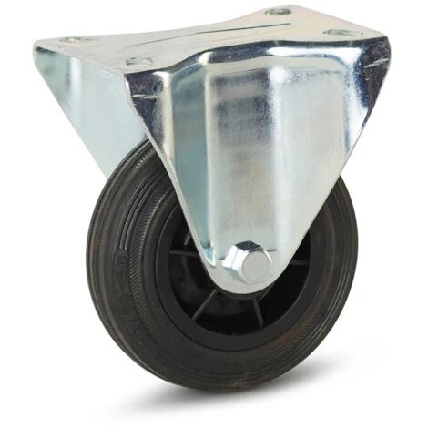 Roue fixe - MESO - Caoutchouc - 100mm - 100kg