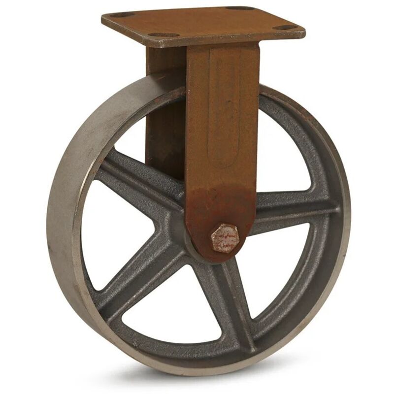 Roue fixe - MESO - Vintage rétro fonte - 200mm - 500kg