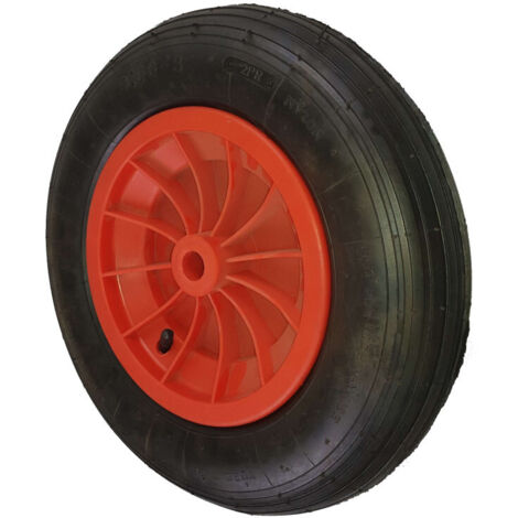 Roue gonflable 380 x 95 moyeu nylon lisse