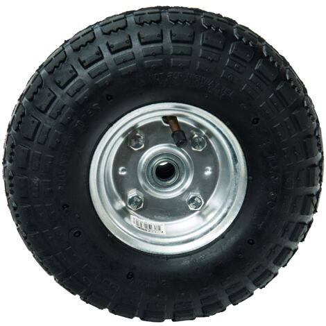 Roue gonflable axe déporté 260x85mm Alésage 16mm