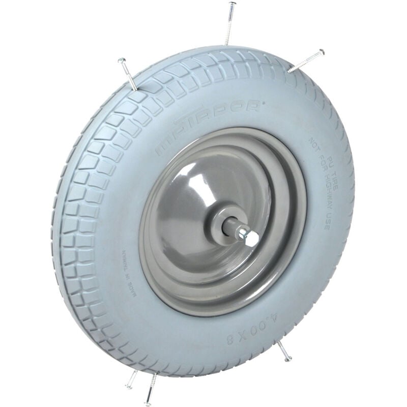 Roue increvable Ø20MM pour brouette matador axe 150 mm - 11189