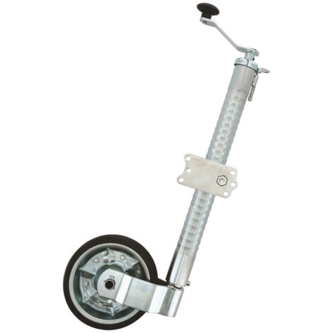 Roue jocket striee charge lourde de 48 mm de diamètre + bride