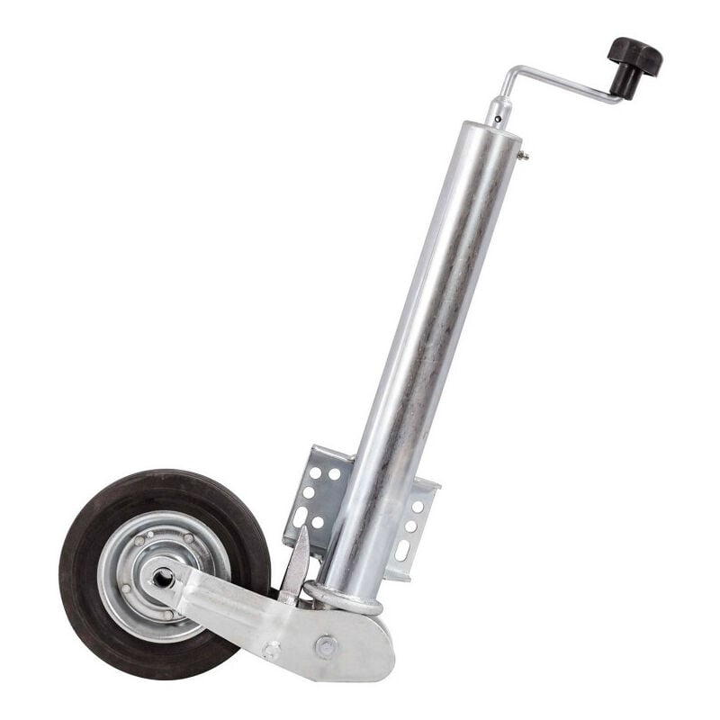 Roue jockey charge lourde avec bride 500 Kg - escamotable - automatique
