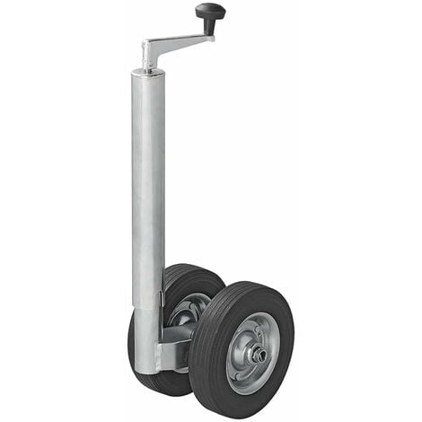 Roue jockey ø48mm rond, type ST 48-CW-260 LB, avec indicateur de