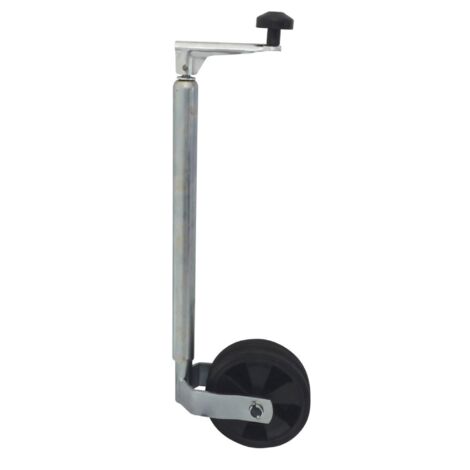 Roue jockey jante PVC 35 mm course de 230 mm