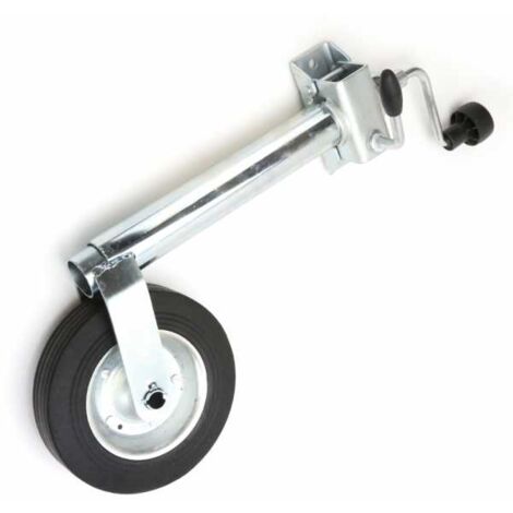 Roue Jockey pour attelage, remorque. Ø 48 mm