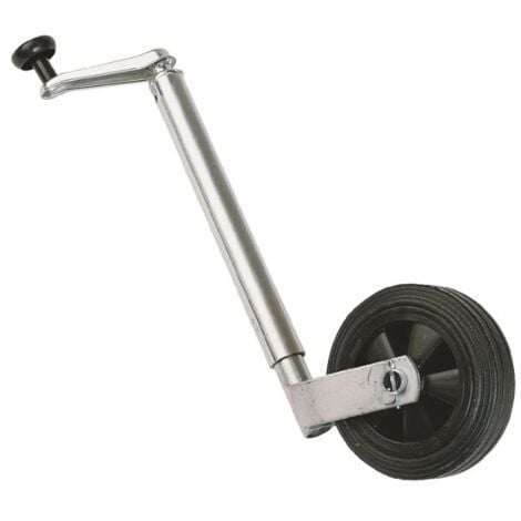 Roue jockey télescopique - Diam. 35 cm - AUTOBEST - 242341