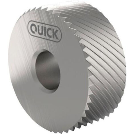Roue moletée PM BR 45Grad 10x4x4 G7 P0.6 avec chanfrein QUICK