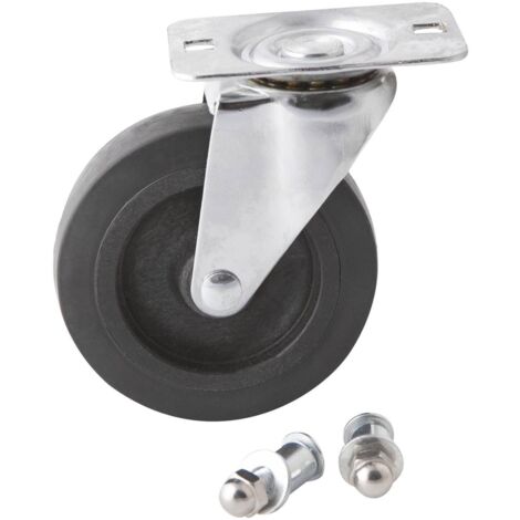 Roue pivotante ø77x20mm pour chariot de visite EG 0106 - SA 3205 - CLAS Equipements