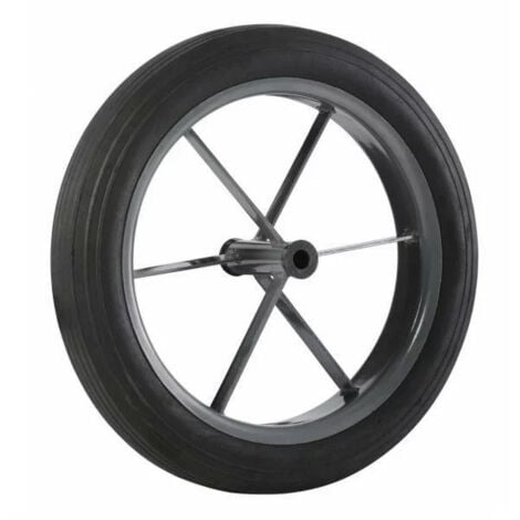 Roue pleine Haemmerlin STANDARD PF 139 D360mm jante métal à rayons pour brouettes Aktiv Soft et Premium