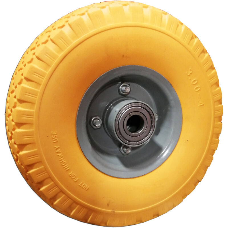 Roue pleine pour chariot élévateur d'entrepôt Impinch 260x75mm axe 20mm