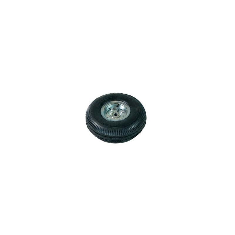 Alte - Roue de chariot pneumatique 260mm avec jante en acier à roulement - ø mm.260x85 trou 16mm