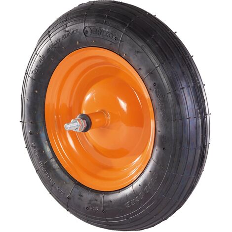 ROUE PNEUMATIQUE POUR BROUETTE BRIXO 350X8 MM190