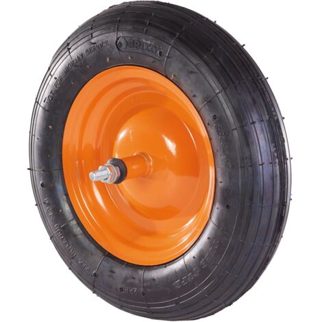 Roue pneumatique pour fauteuil roulant 350x80 Hub 150 mm Brixo