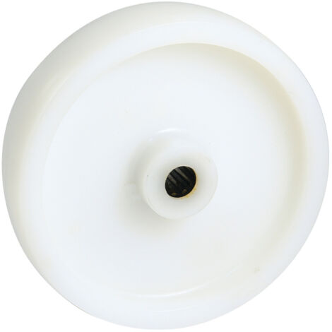 Roue polyamide 6 blanc 125mm - AVL - 290110A