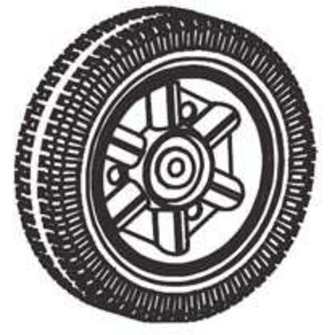 Roue pour barbecue à gaz